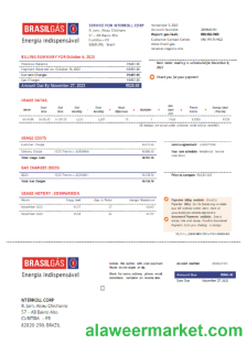 Brazil Gas utility business bill,  SCR